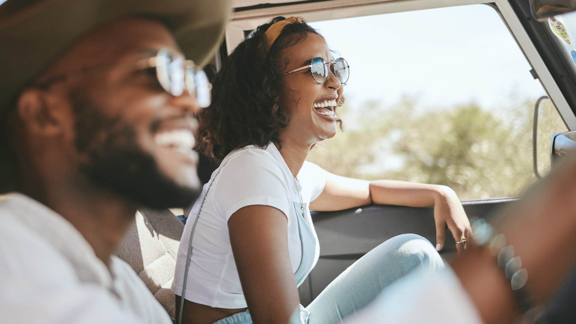 Gen Z couple who don't know life skill of driving a stick shift car