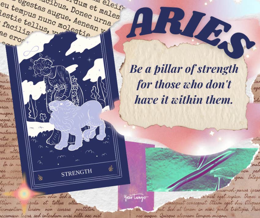 aries tarot horoscope november 2024 strength