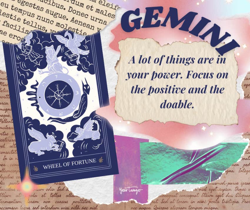 gemini tarot horoscope november 2024 wheel of fortune