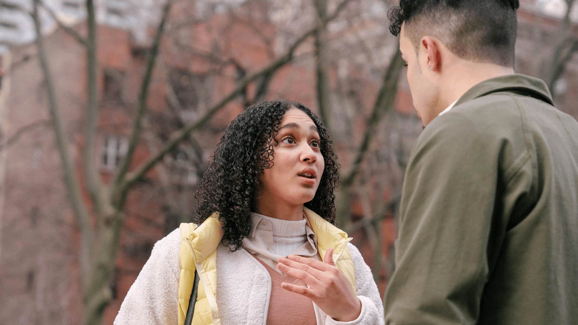 couple arguing