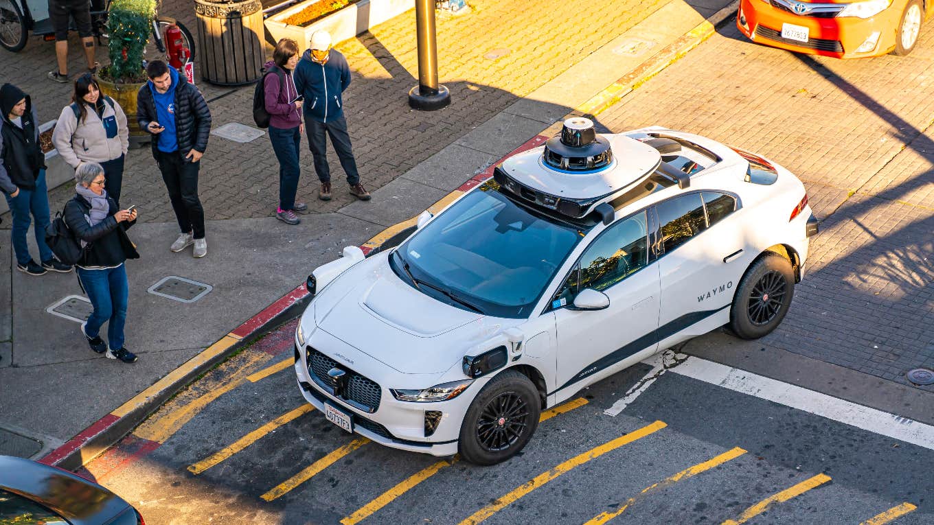 Waymo taxi