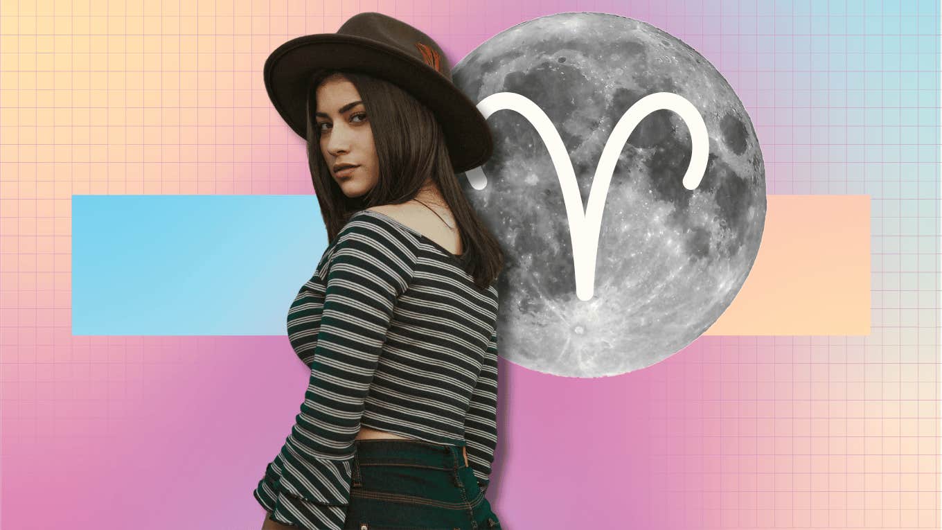 woman tapping into full potential aries full moon october 17, 2024