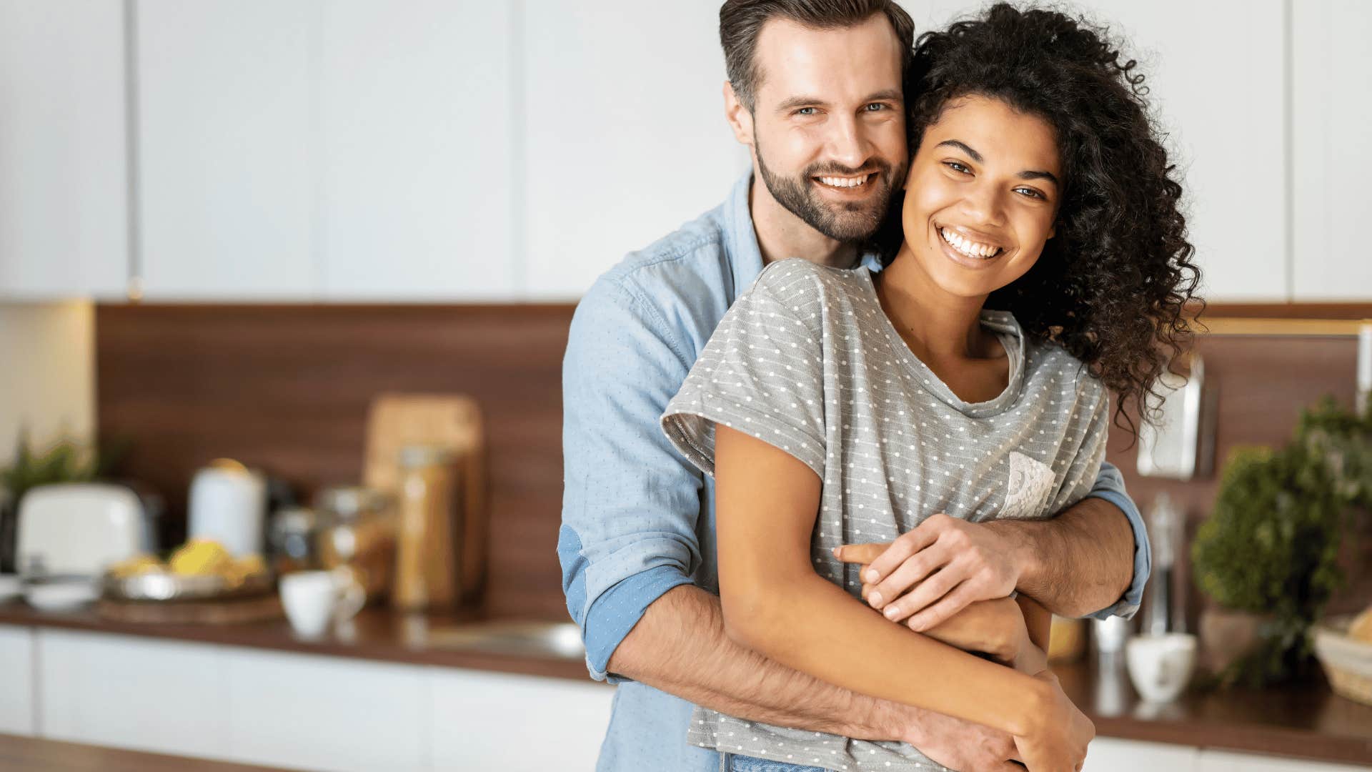 smiling couple