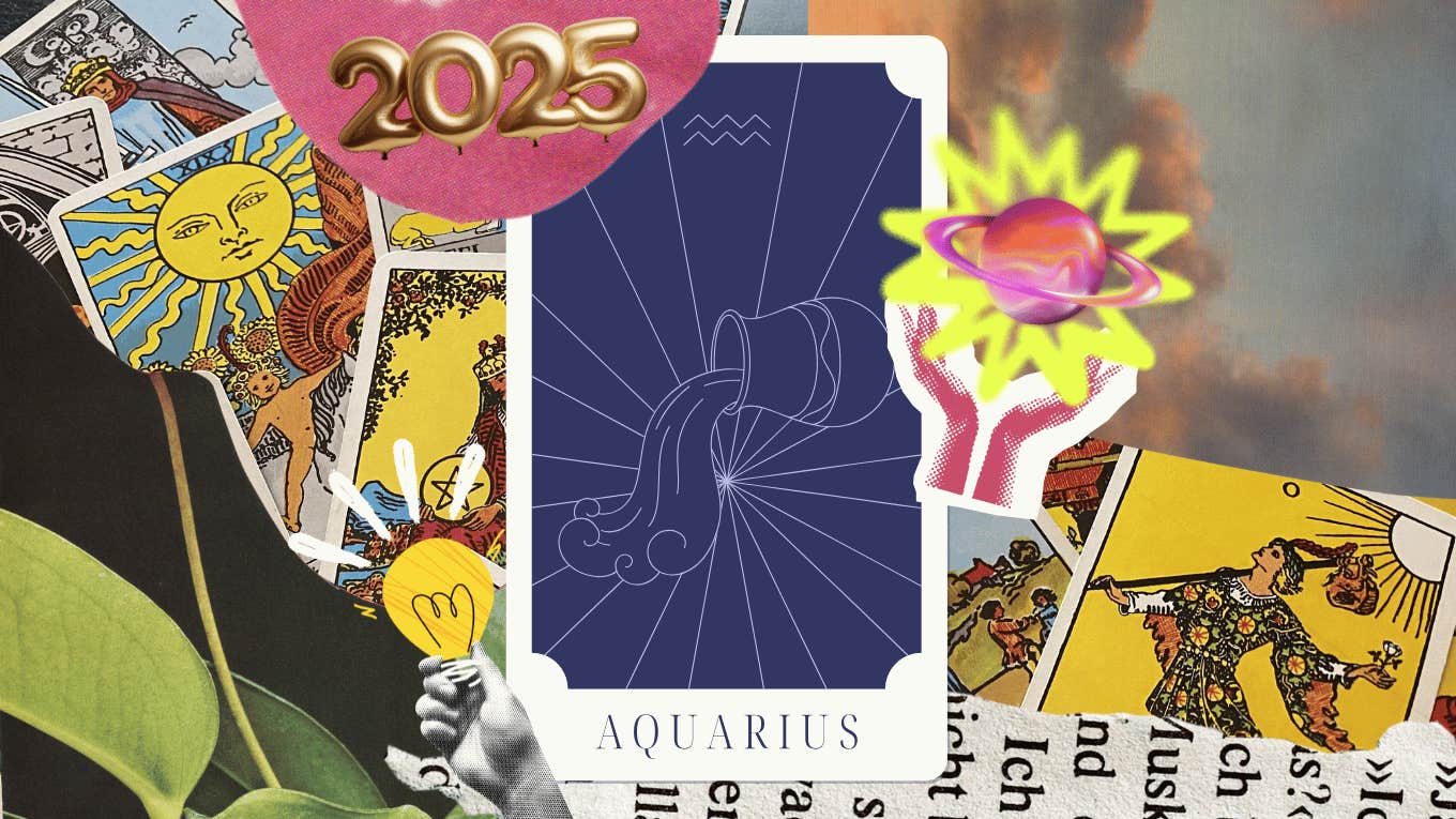 What Aquarius Needs To Know About 2025, According To A Tarot Reader