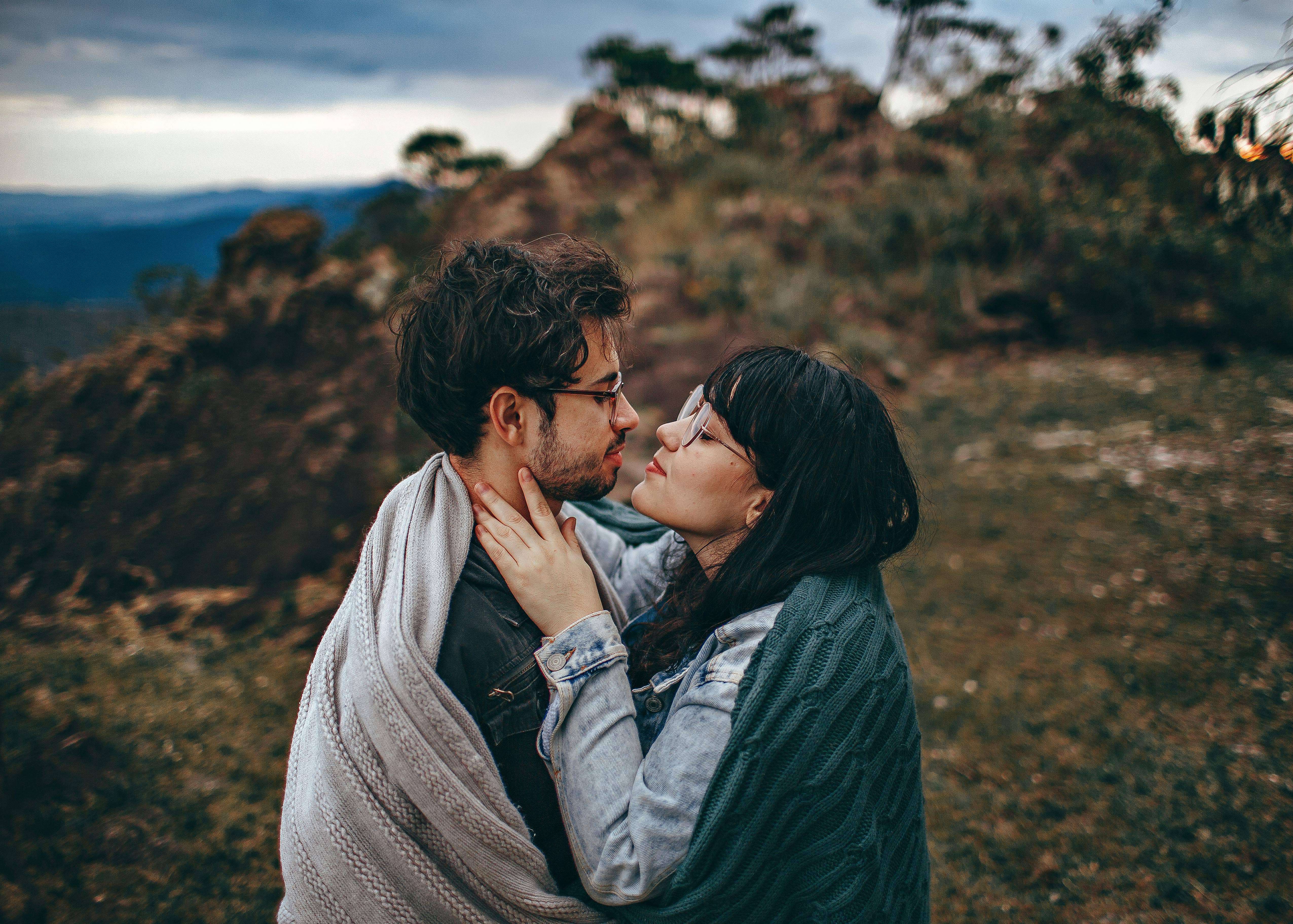 happy couple in love