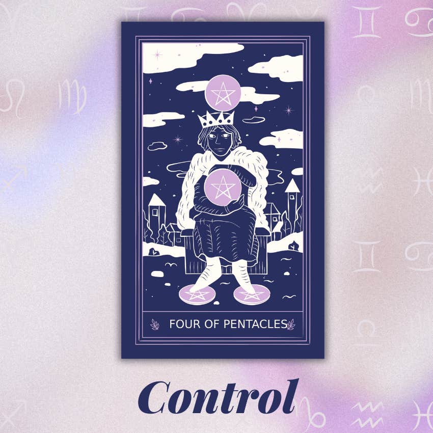 capricorn 2025 tarot horoscope april four pentacles