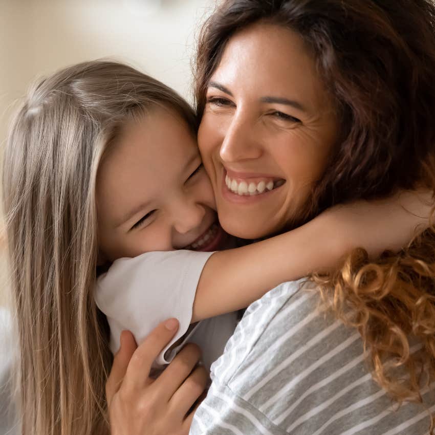 Child with physical touch love language