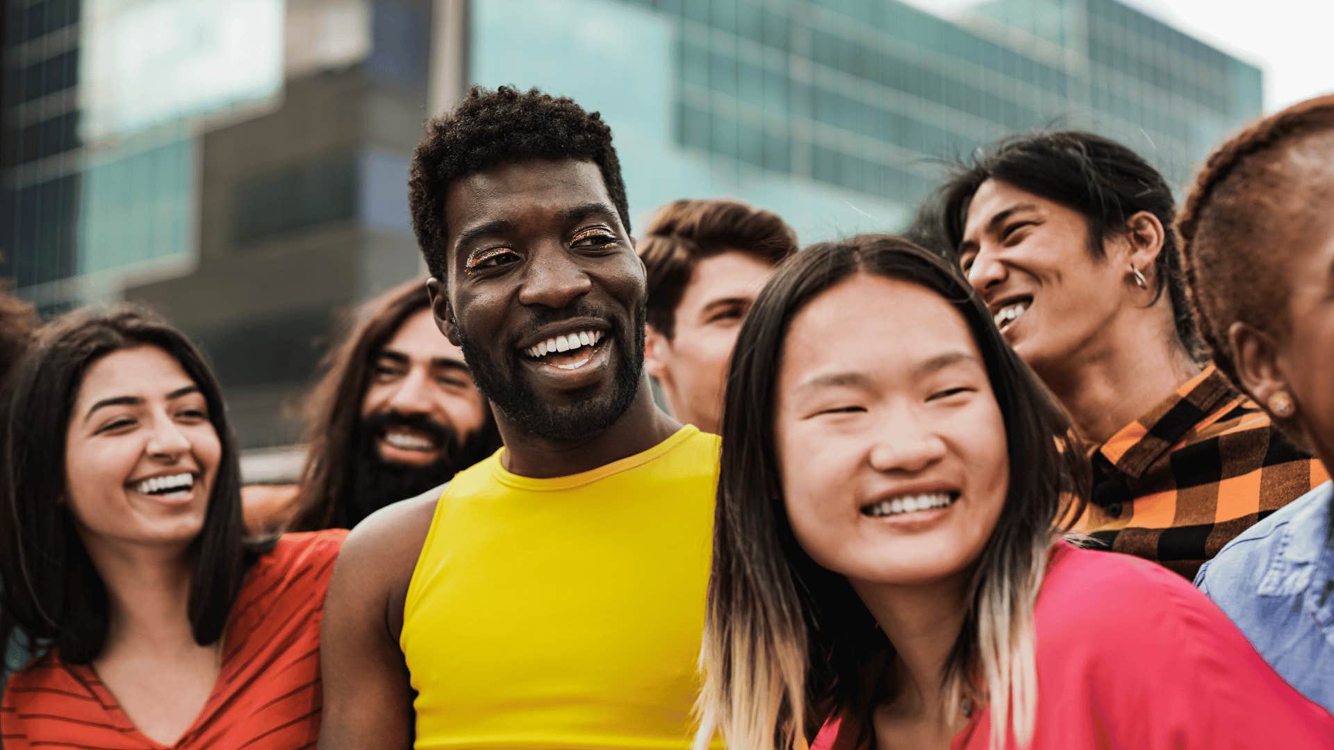 Group of people as a chosen family