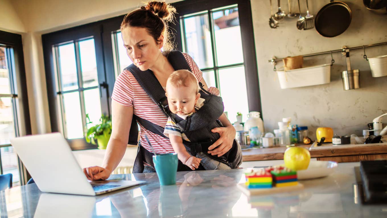 Mother trying to be 'all things' in a world that continually dismisses the mother experience.