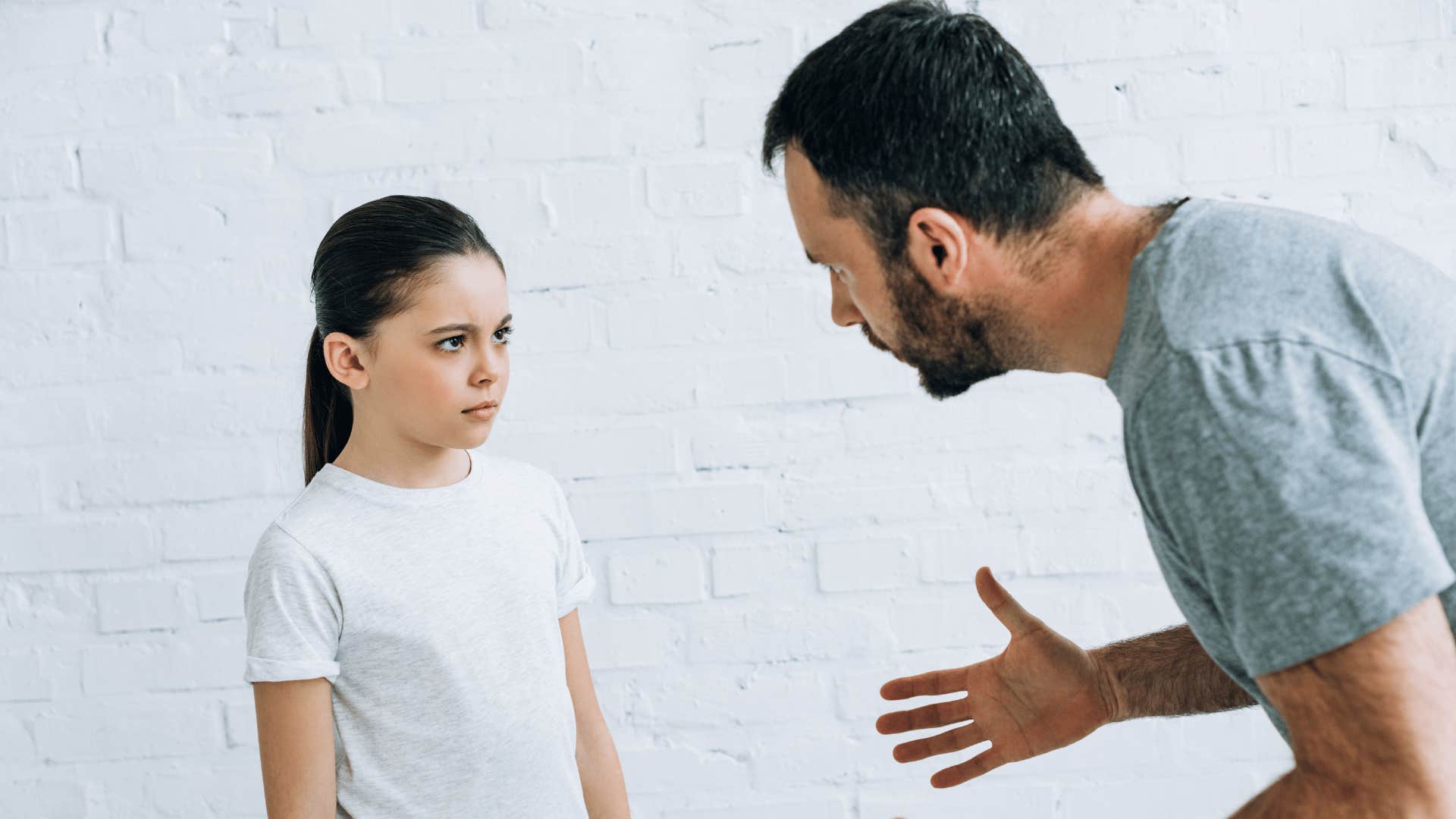 dad with daughter