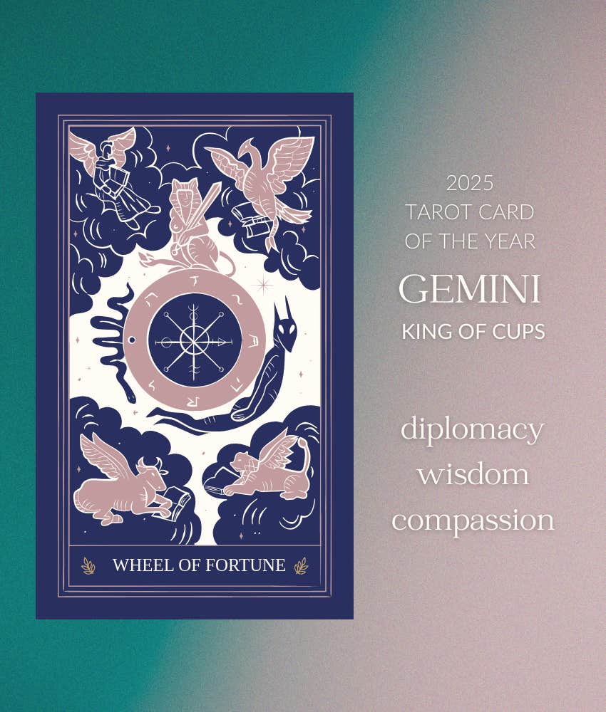 gemini 2025 tarot horoscope king of cups