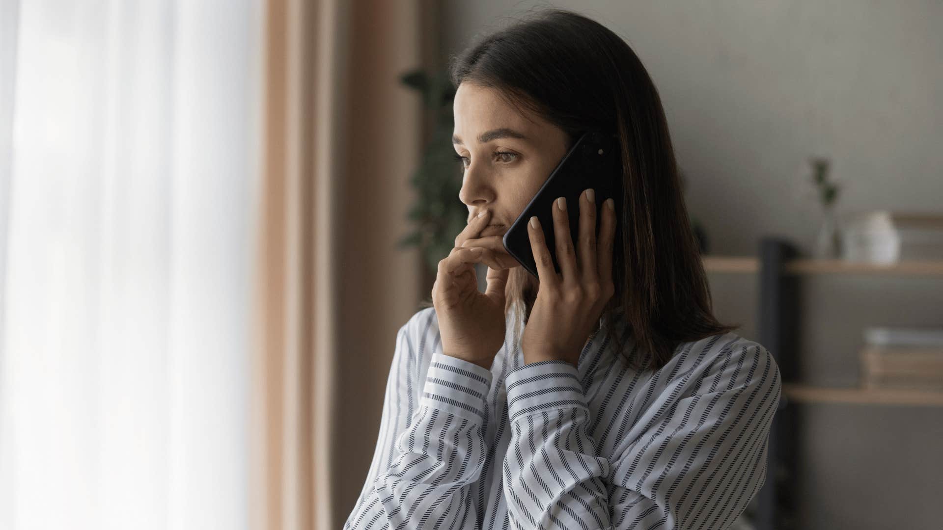 woman on cellphone 