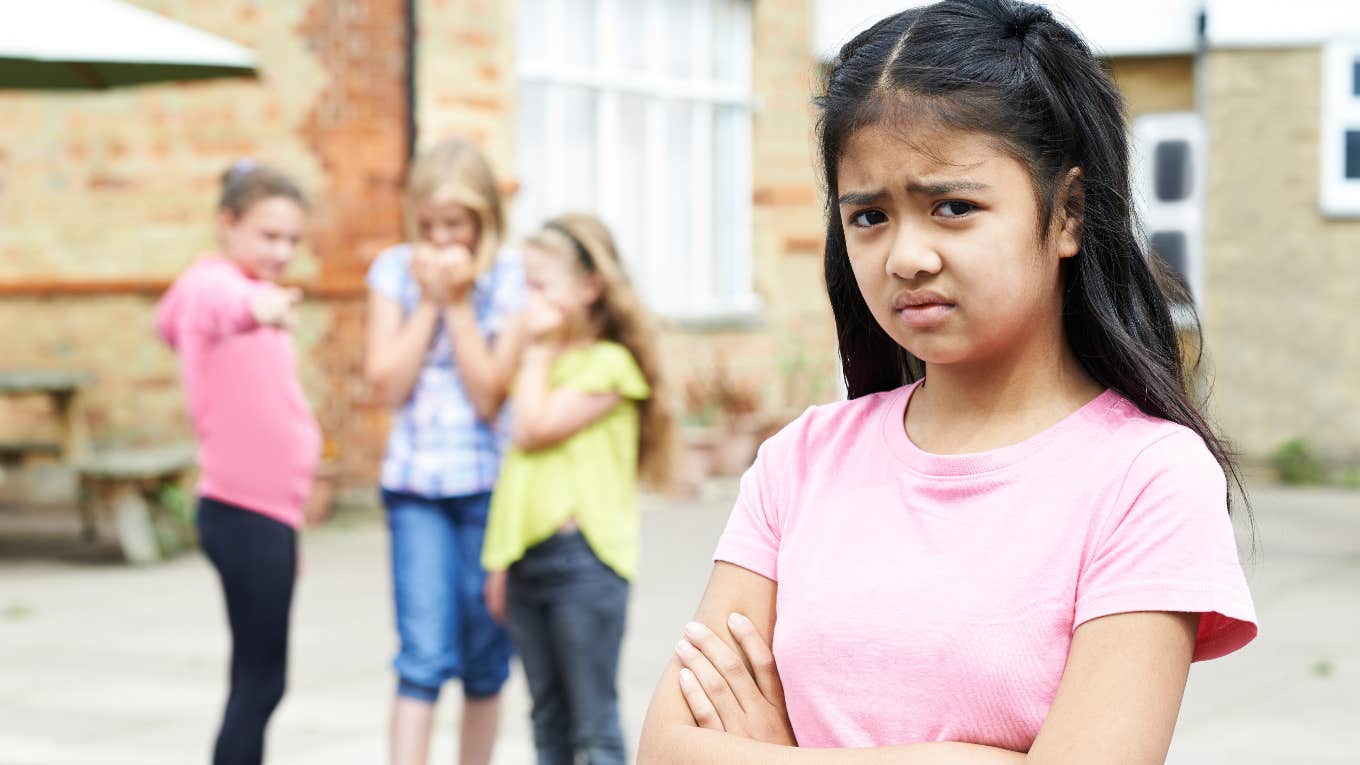 Girl who doesn't have friends to invite to her birthday sleepover