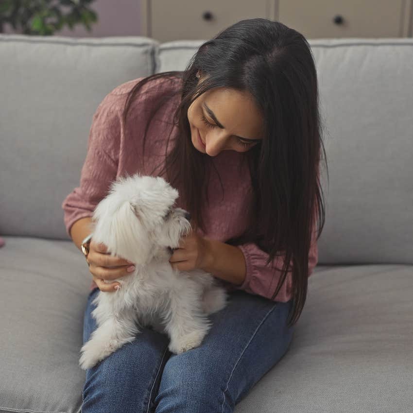 Dog sitter happy she gets to keep the dog