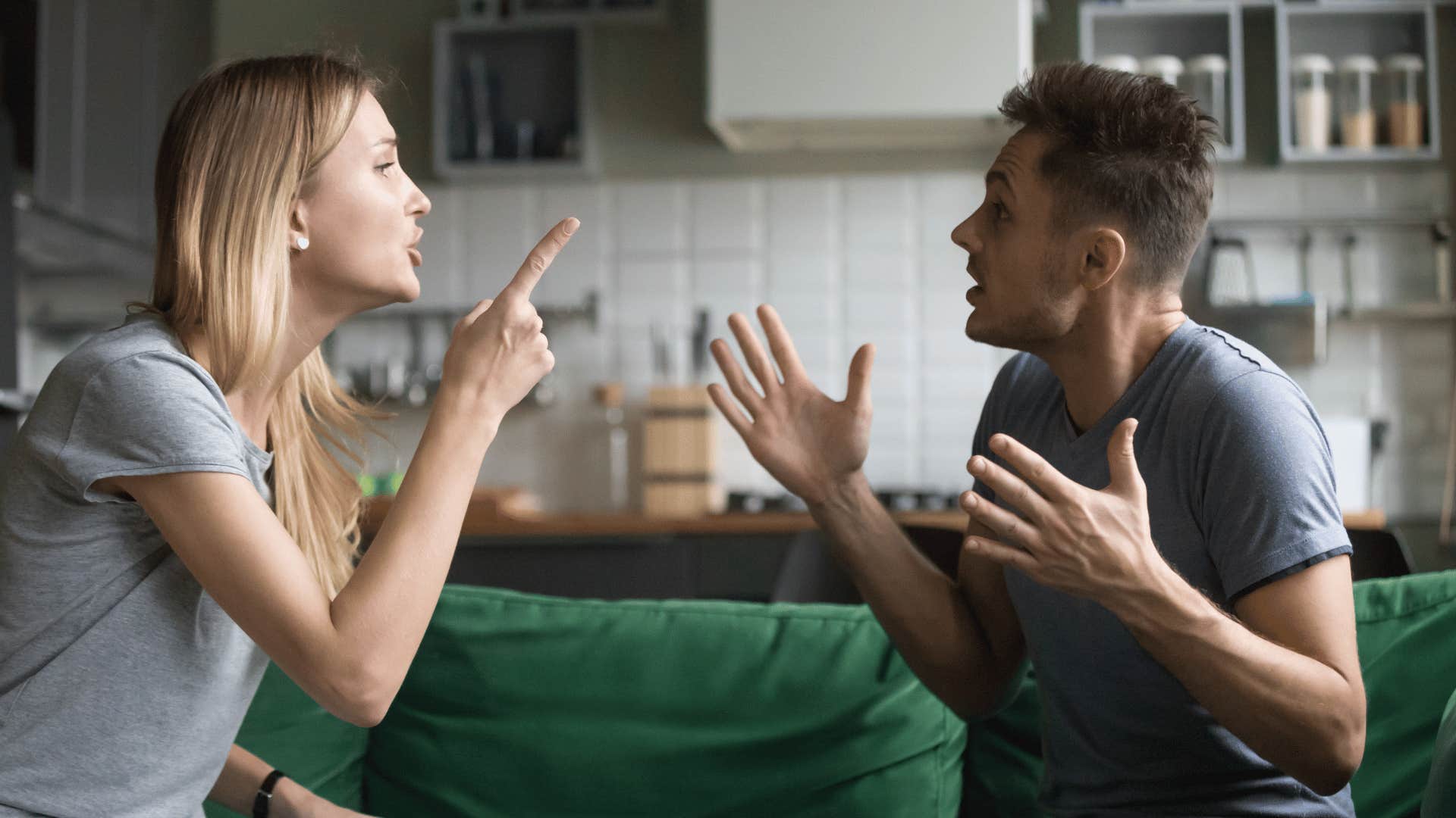 Resentful husband is yelled at by wife