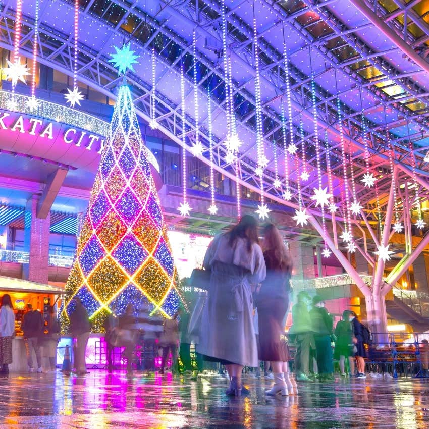 Christmas lights in Japan