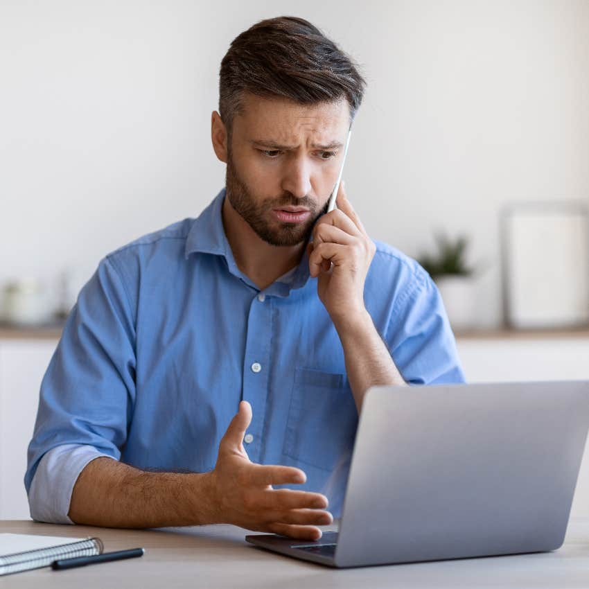 Man calling wedding venue about fee