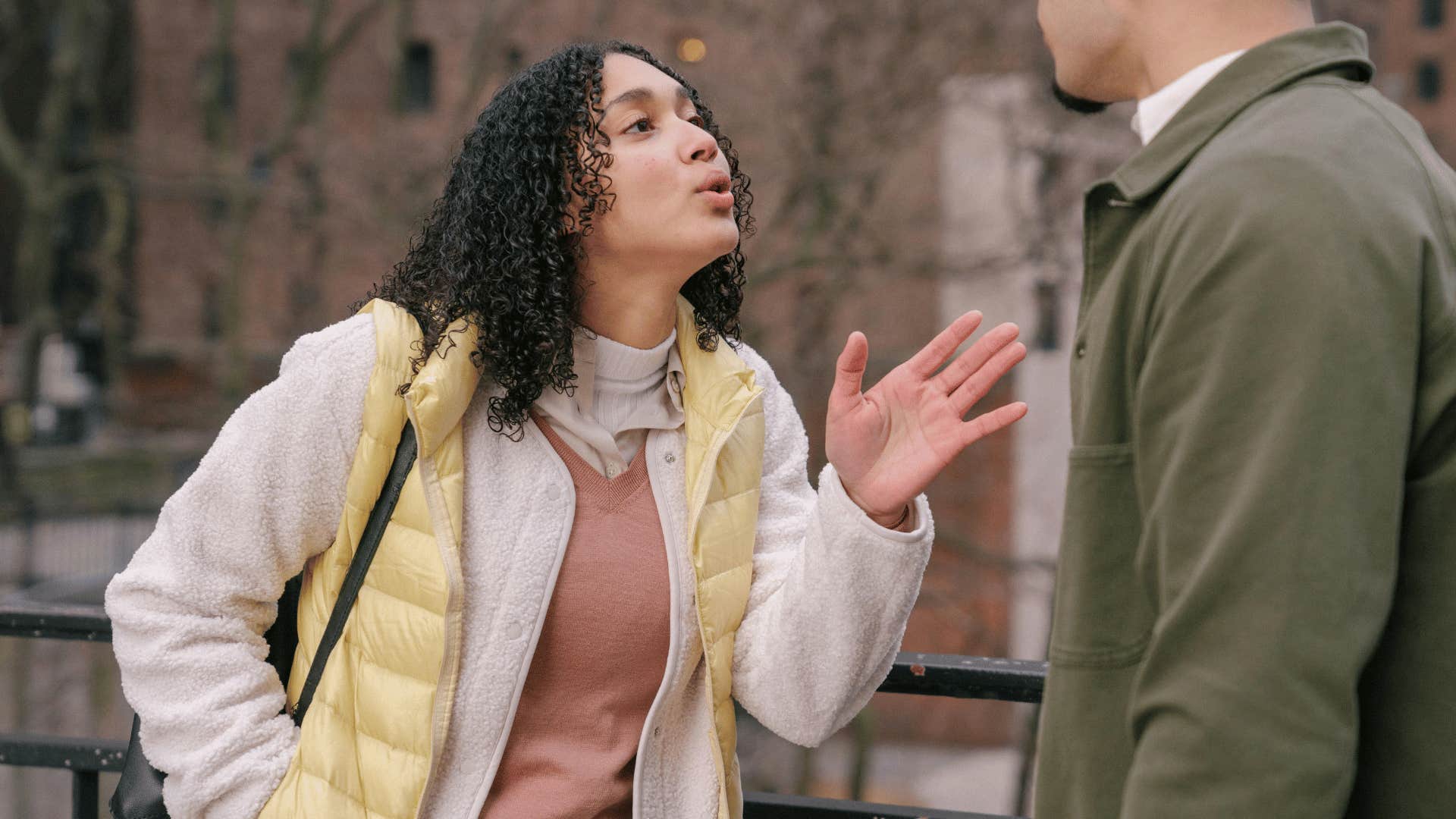 man introduced girlfriend as friend