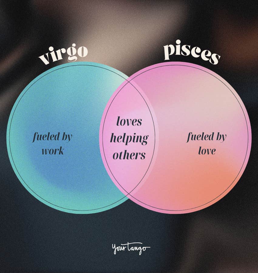 shared traits of opposite zodiac signs virgo pisces