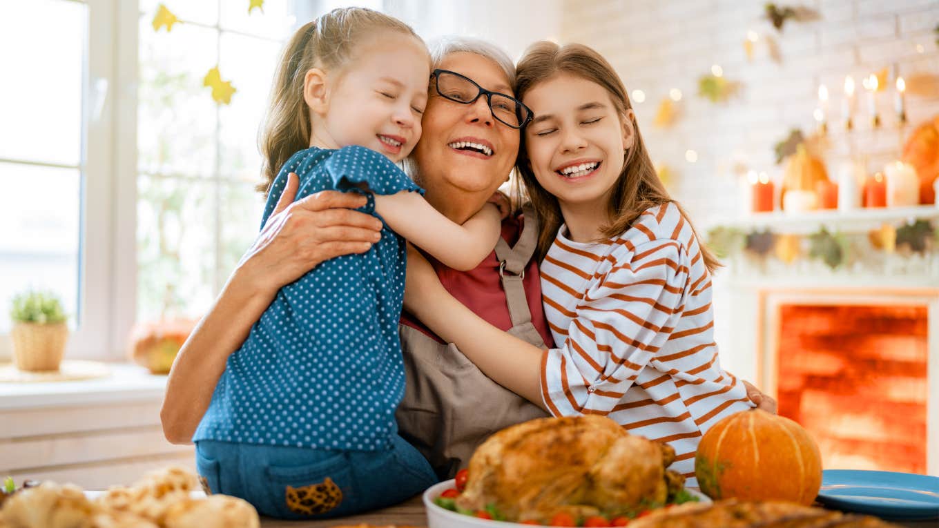 Woman who is dreading seeing her entire family has a stress-free Thanksgiving.