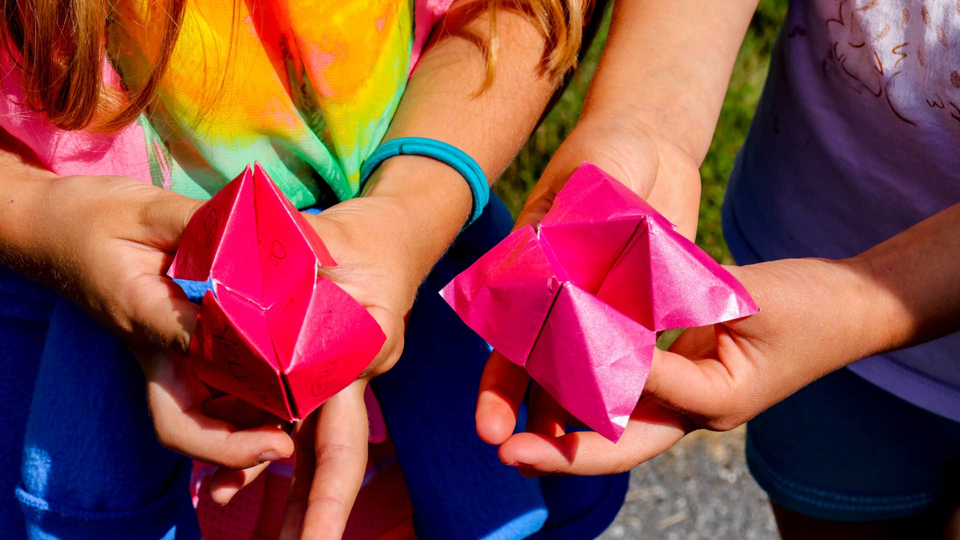 origami fortune tellers