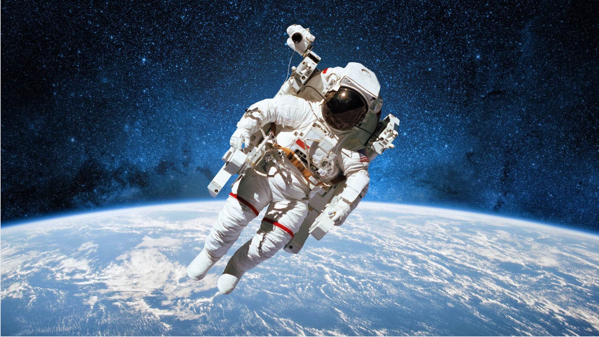 astronaut in space