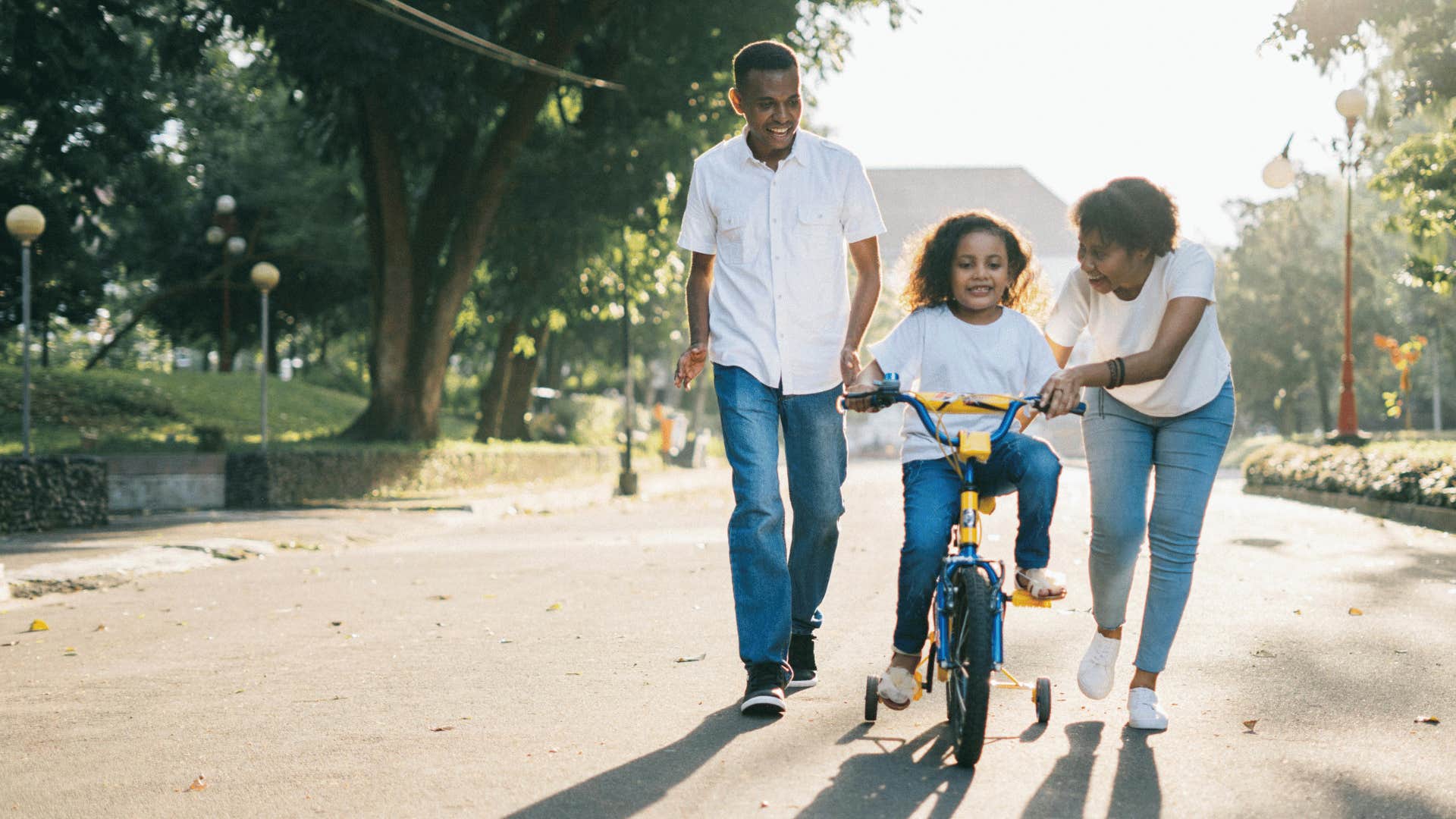 child with secure parents