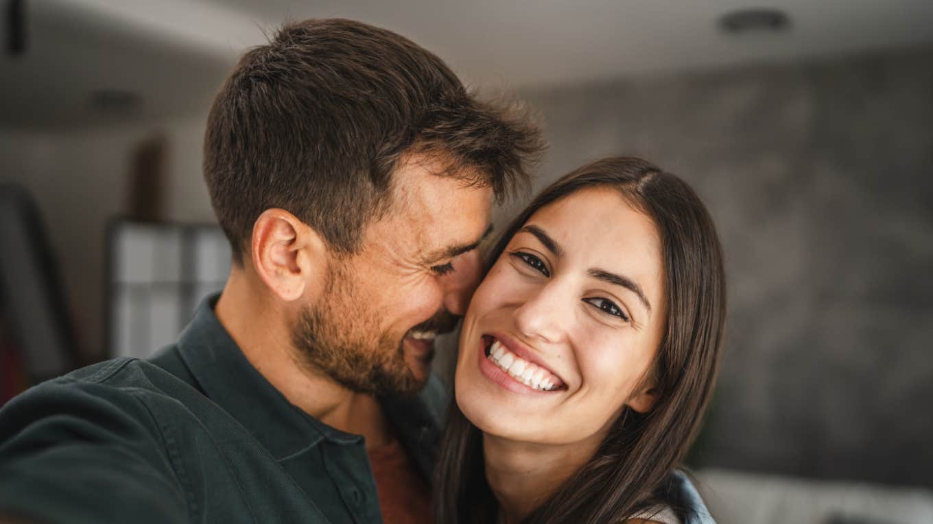 Woman who was a black sheep in her family happy with her romantic partner