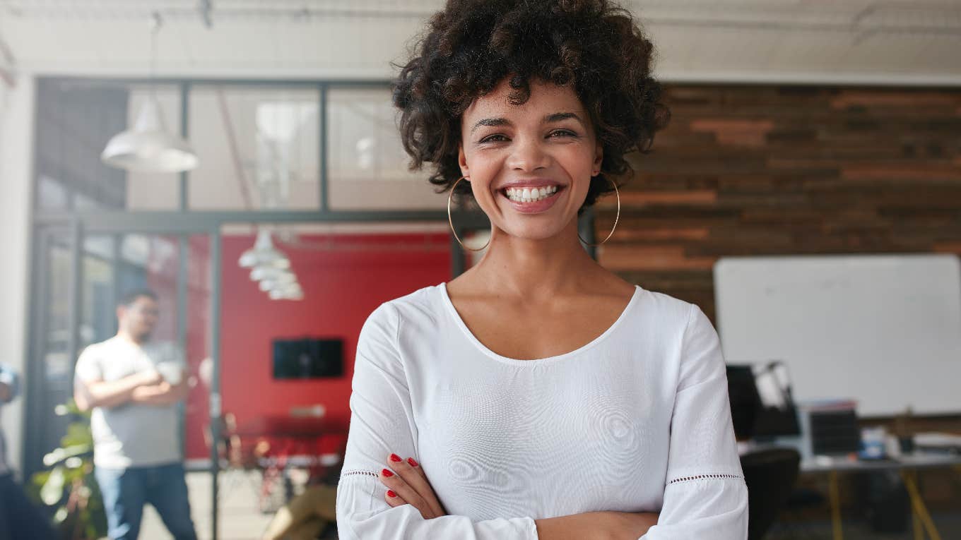 Woman who realized her dream job