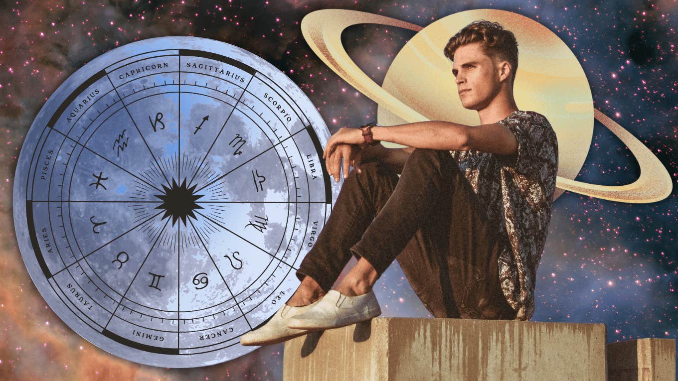 man in space with zodiac signs weekly horoscopes november 11-17, 2024