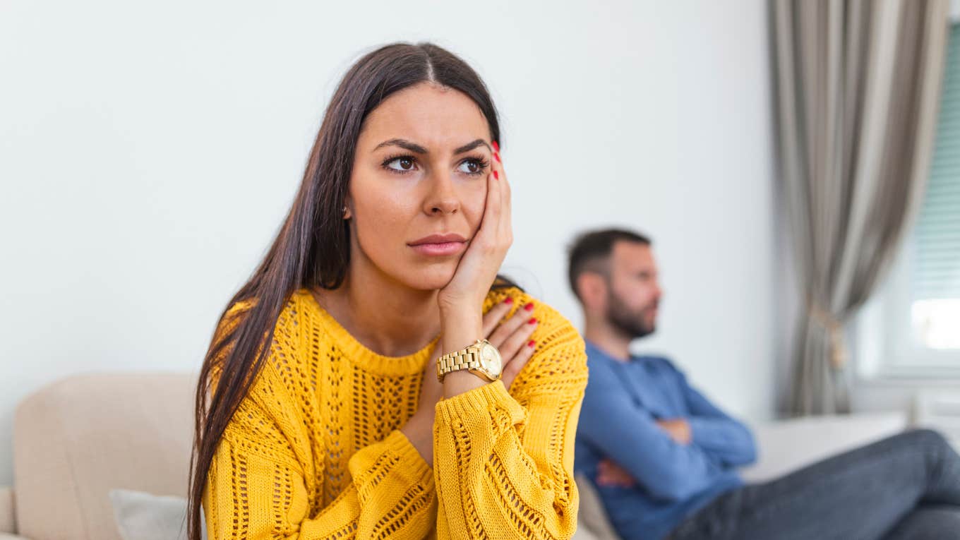 Wife feeling fed up with parenting her husband