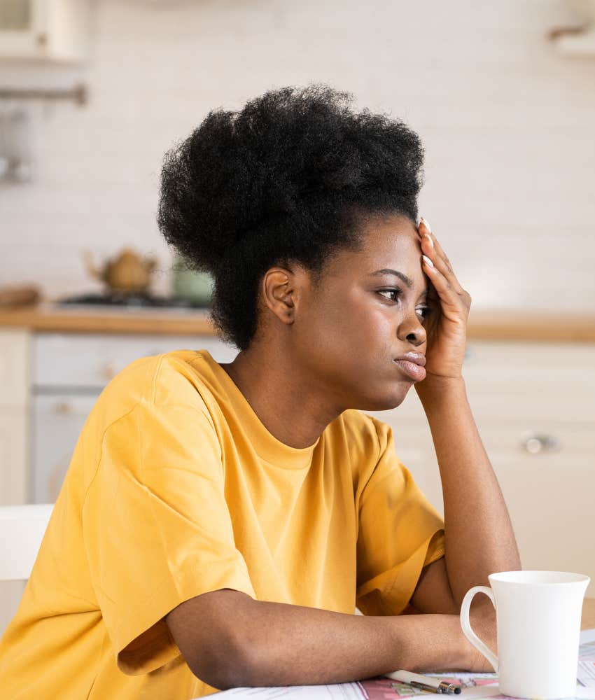 woman feeling exhausted by her need to control everything