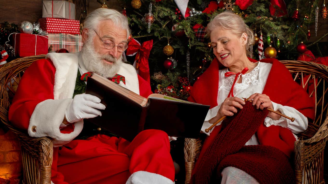 Mrs. Claus with Santa