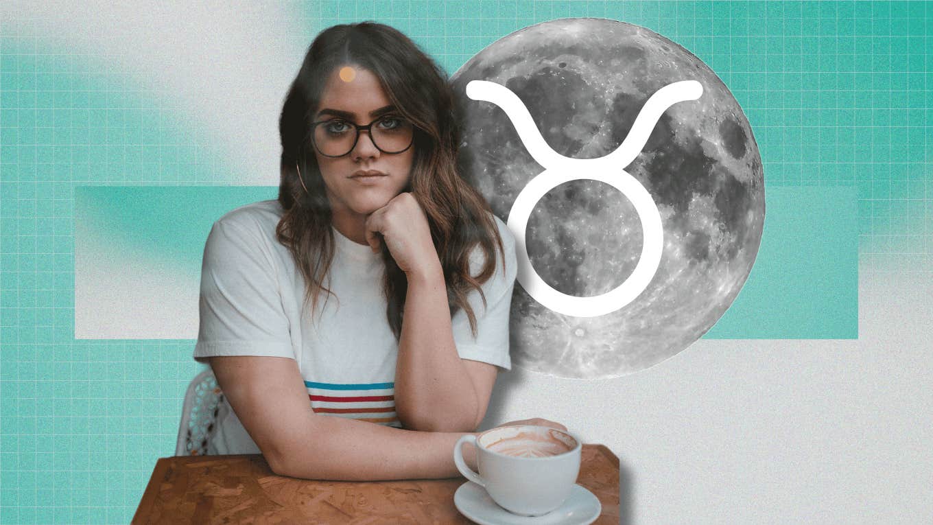 woman with zodiac sign tapping into full potential on taurus full moon november 15, 2024