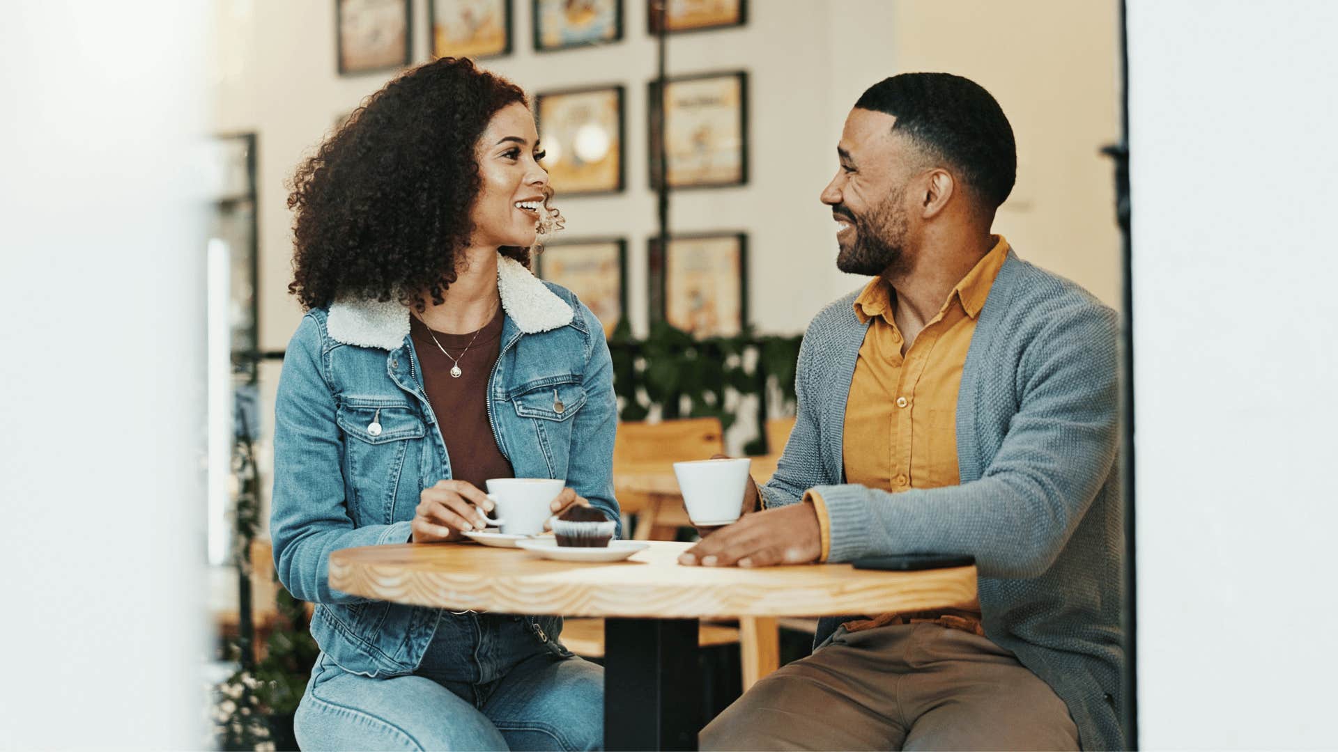 couple on a coffee date