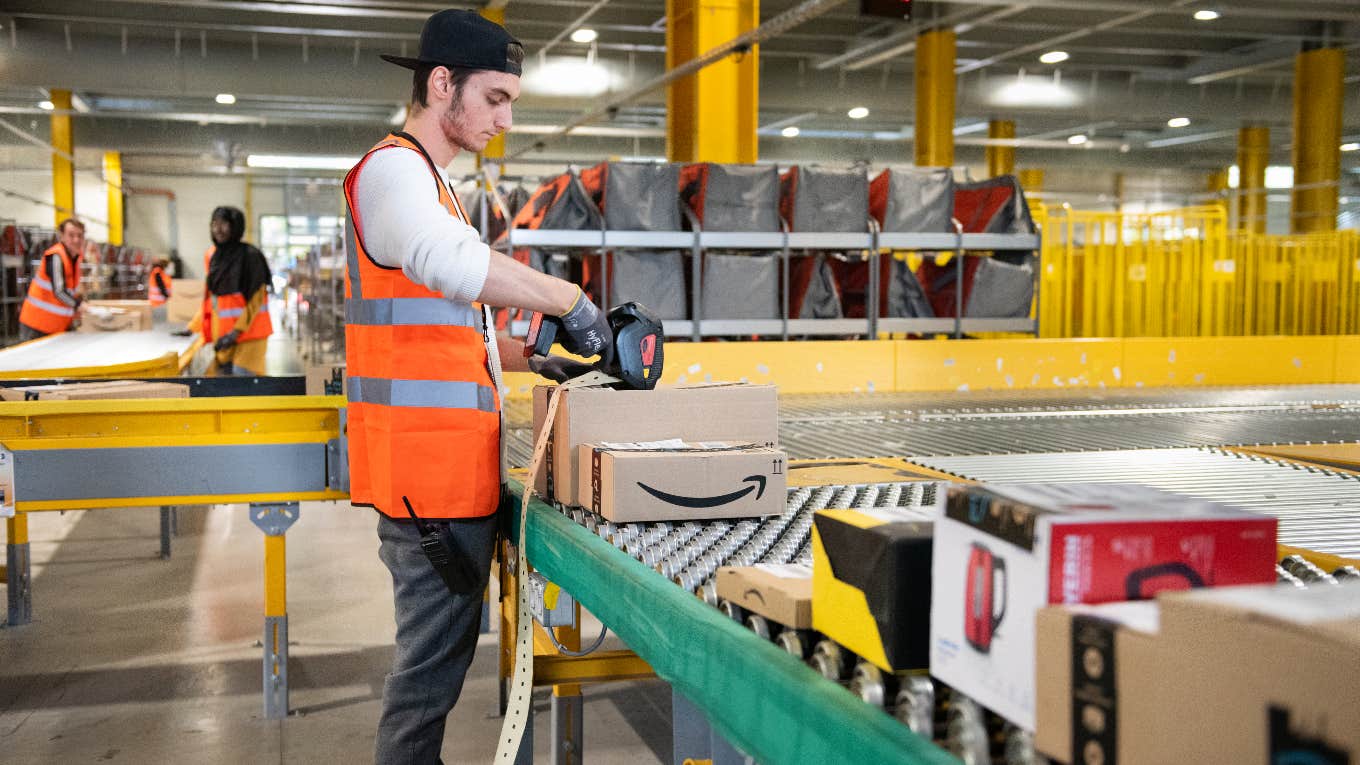 Amazon worker