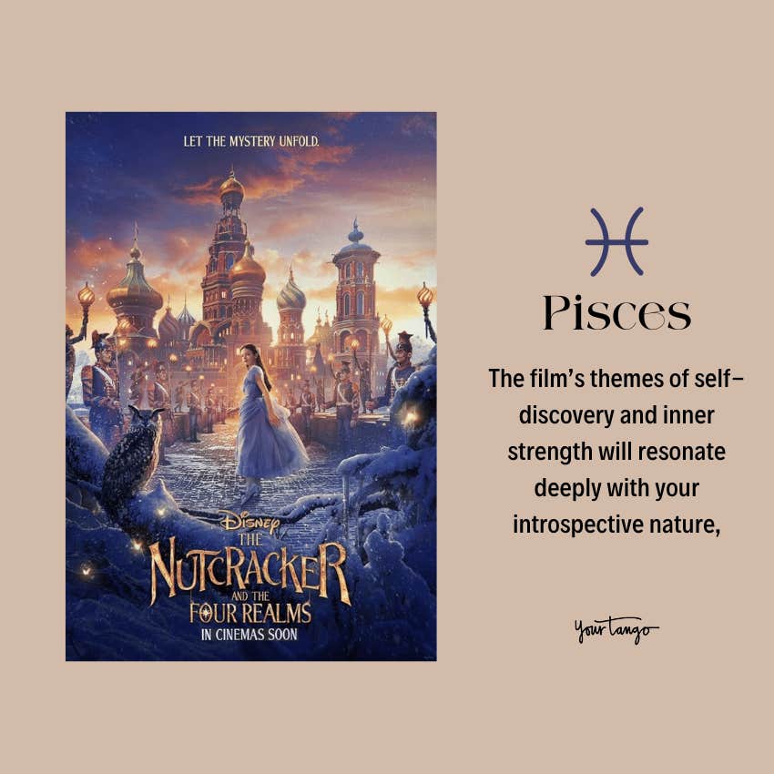 best holiday movie zodiac sign pisces nutcracker