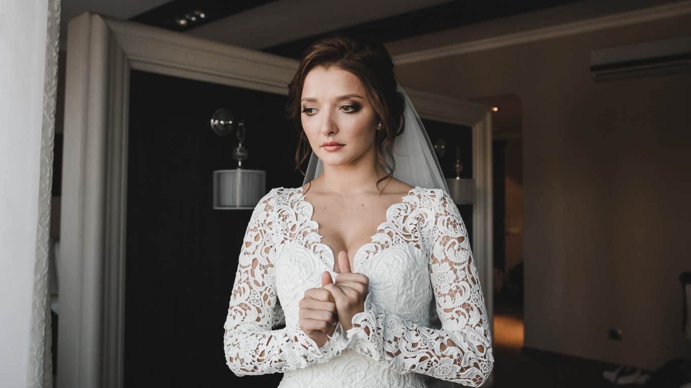 Bride sad only five guests showed up at her reception