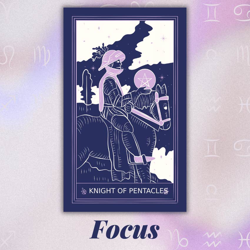 cancer 2025 tarot horoscope may knight pentacles