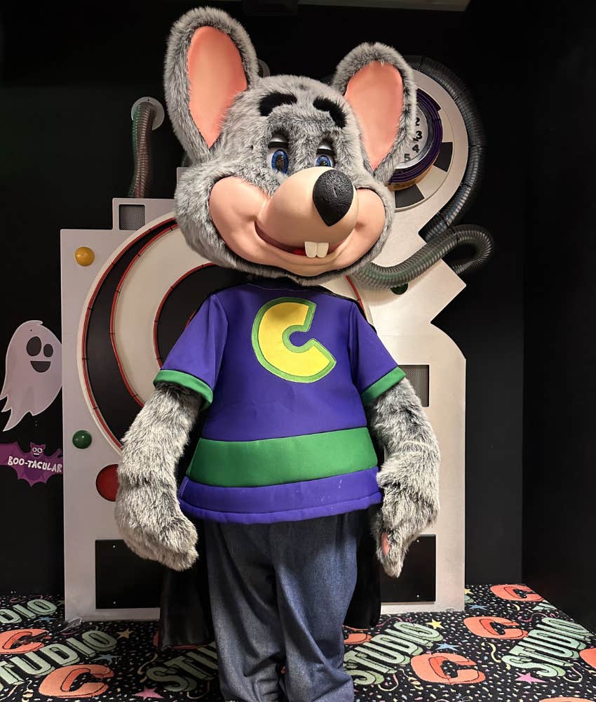 Chuck E. Cheese Mascot