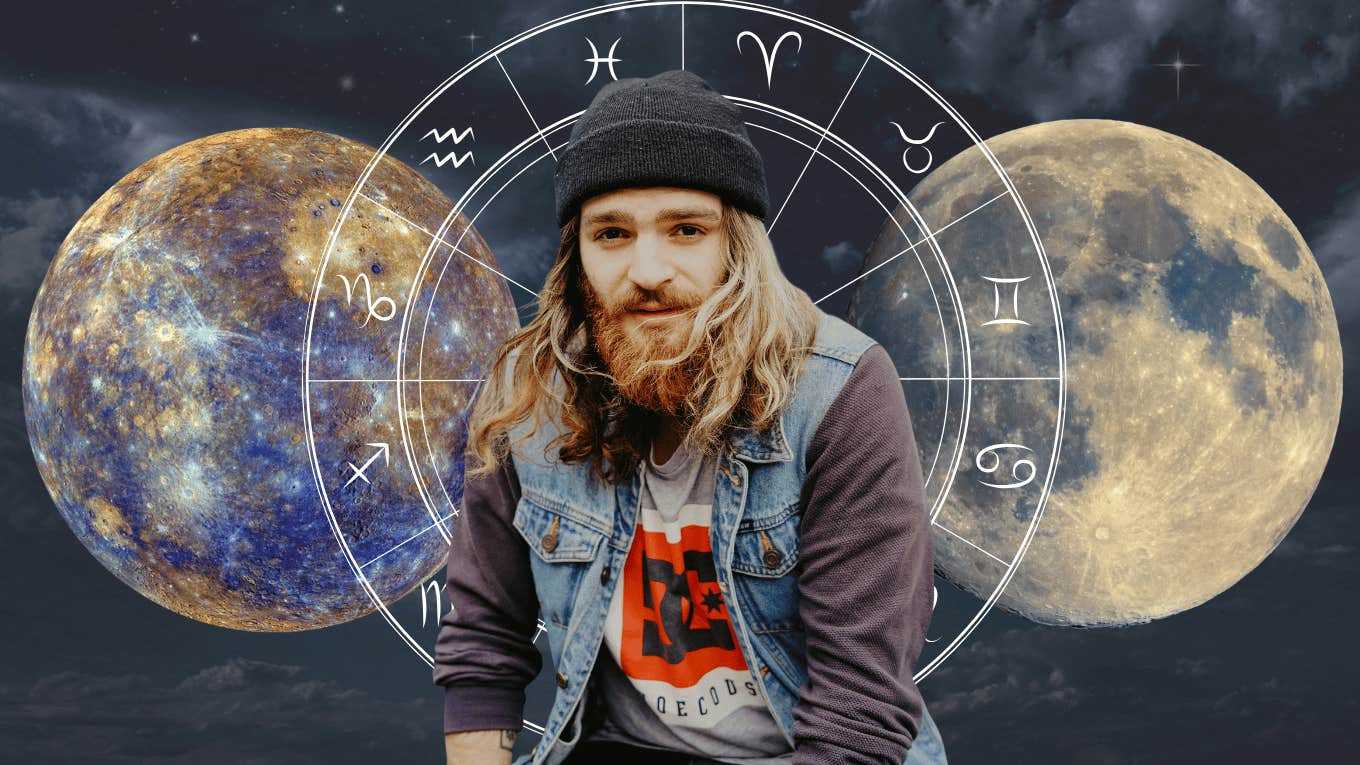 man with zodiac signs daily horoscope december 28, 2024 moon mercury