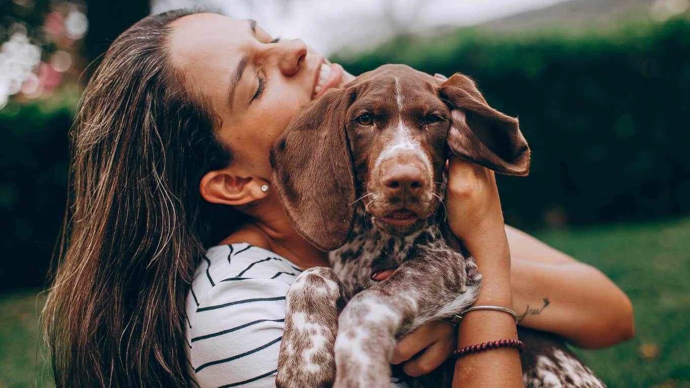 Dog can sniff out toxic people in life.