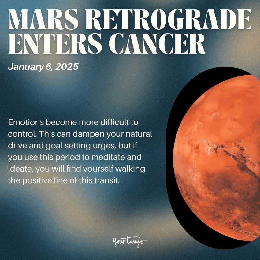 fated dates january 2025 affected zodiac signs mars retrograde cancer