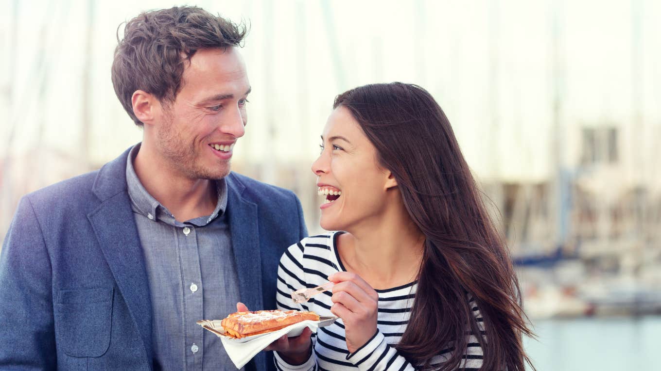 Couple has daily habits that show they still genuinely like each other.