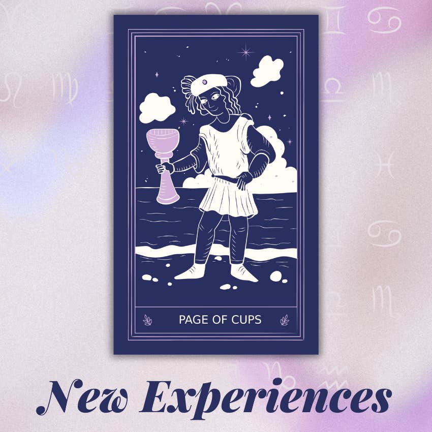 leo 2025 tarot horoscope october page cups