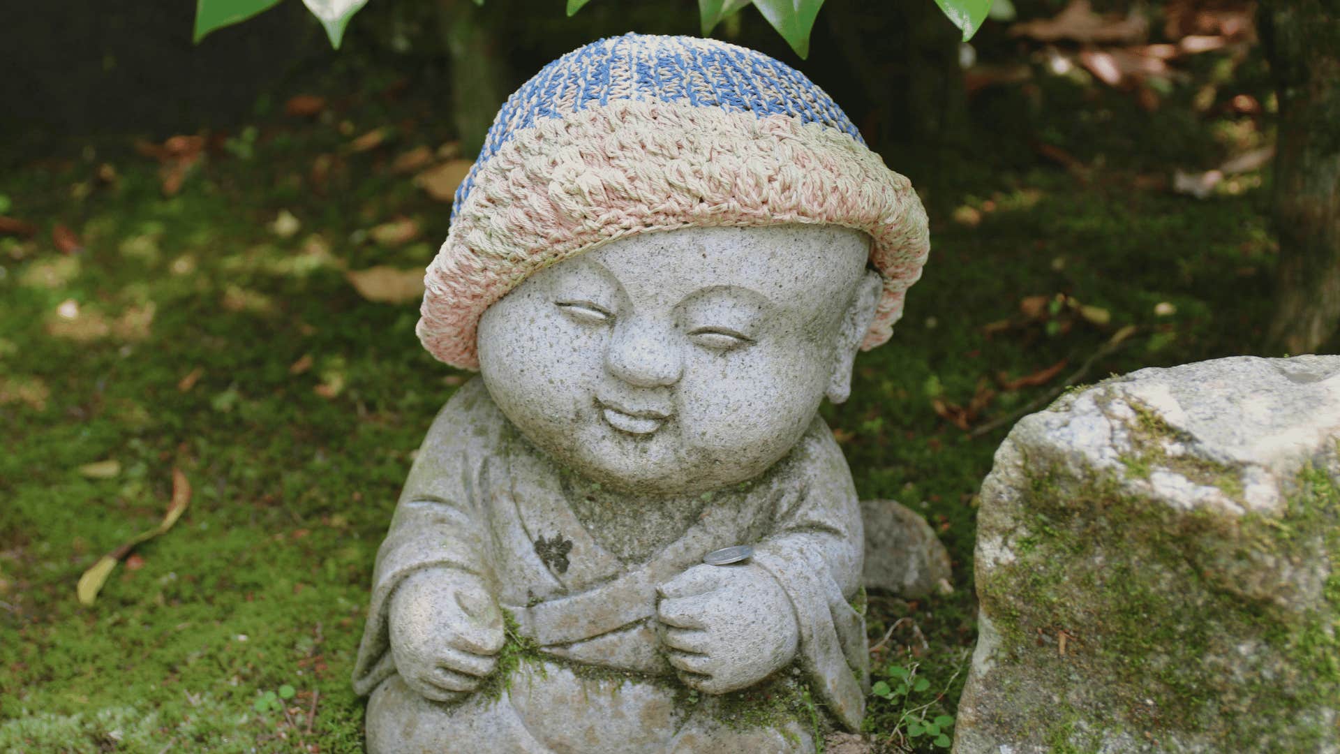 Buddha statue outside