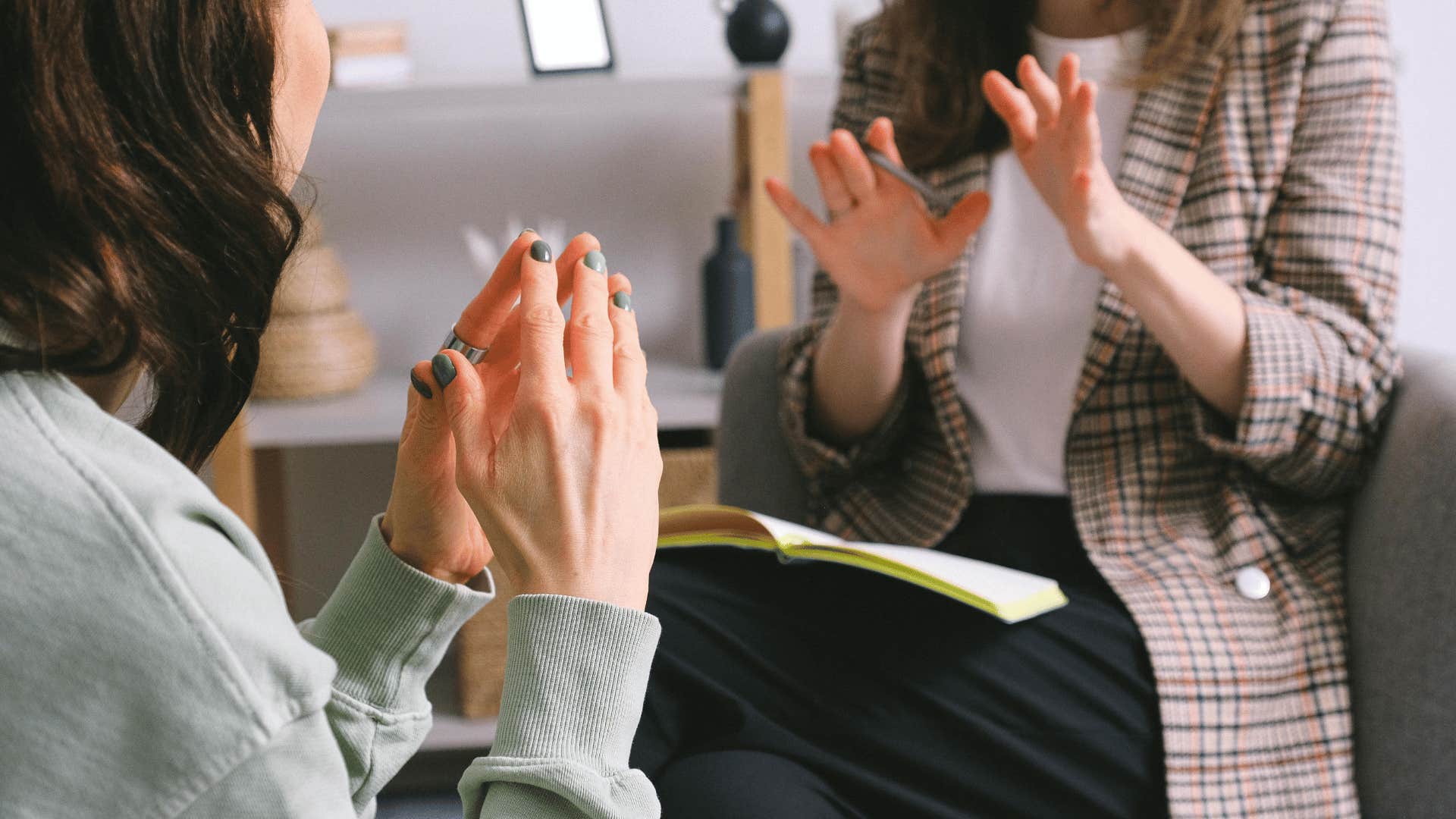 woman in therapy