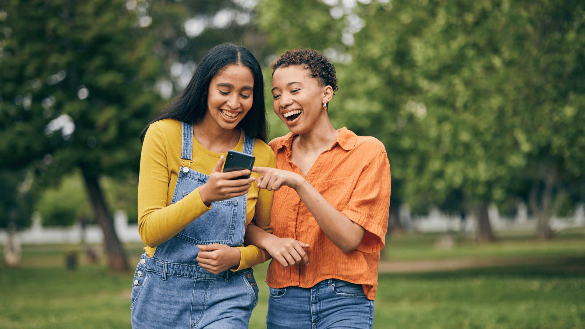 Two women only happy in their relationship and using it as an excuse