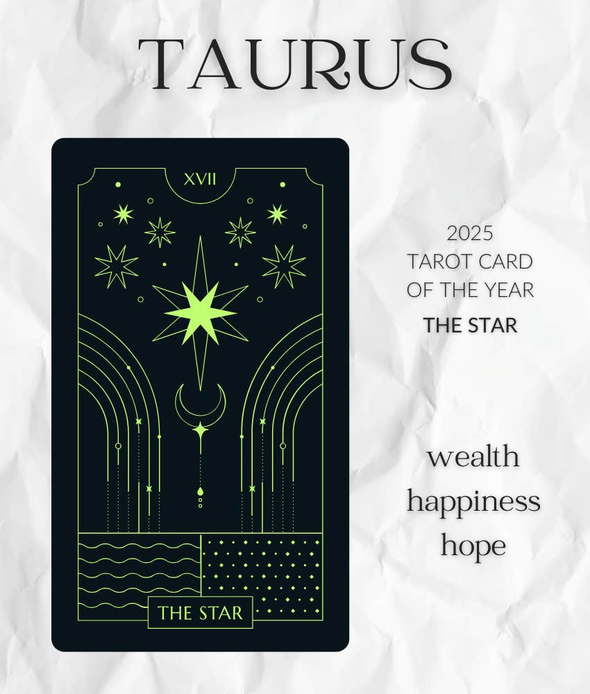 taurus 2025 tarot card the star