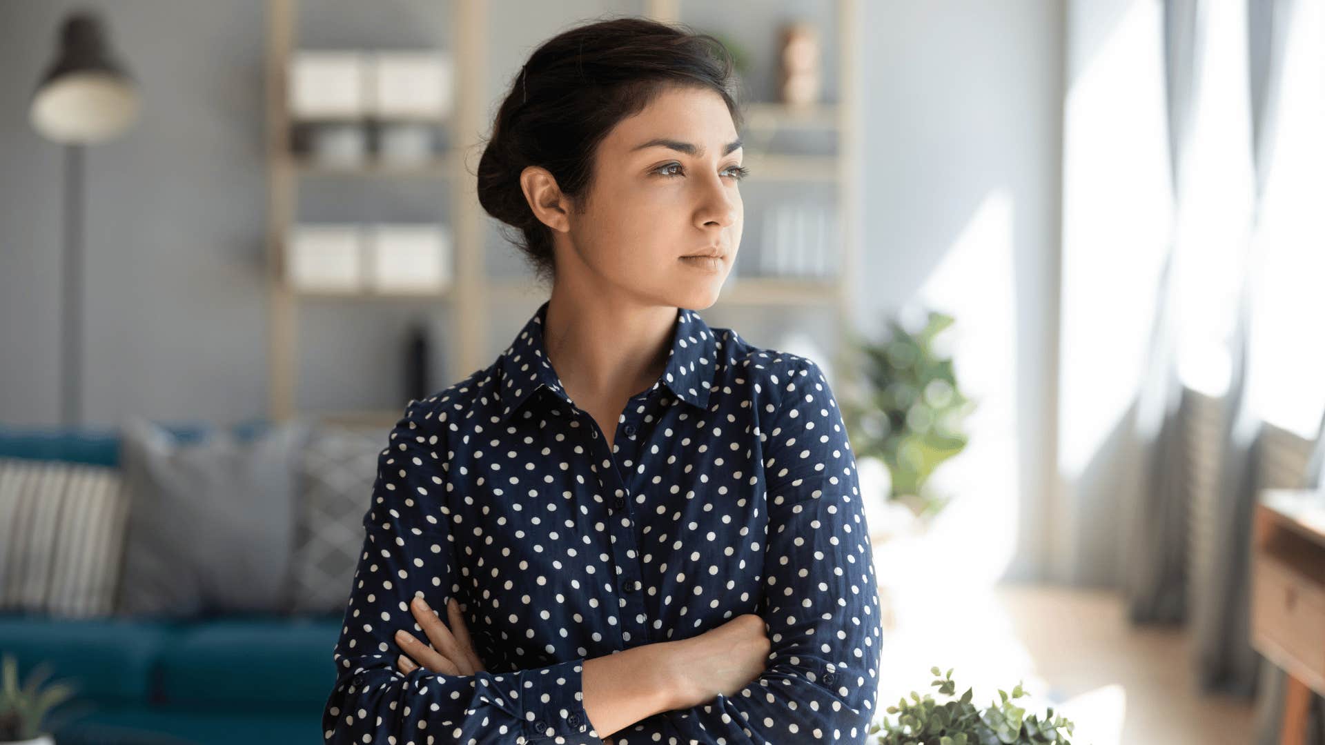 woman in an office 